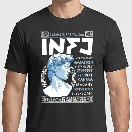 Férfi Imperial póló - 16 Személyiségtipus GREEK STYLE  INFJ A VÉDŐÜGYVÉD