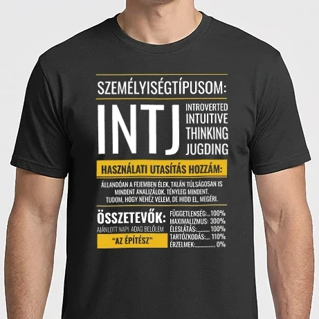 Férfi Imperial póló - 16 Személyiségtipus RÉSZLETES JELLEMZŐK  INTJ AZ ÉPÍTÉSZ