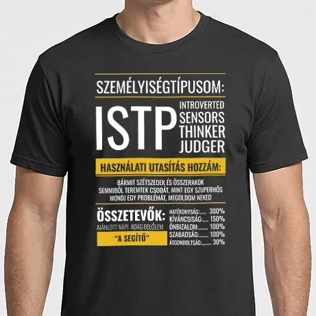 Férfi Imperial póló - 16 Személyiségtipus RÉSZLETES JELLEMZŐK ISTP A VIRTUÓZ