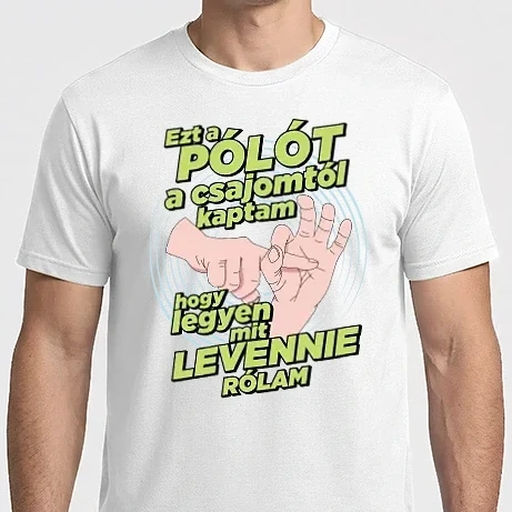 Férfi Imperial póló - A csajomtól kaptam