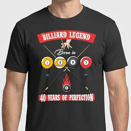 Férfi Imperial póló - Billiard legend Born in 1983
