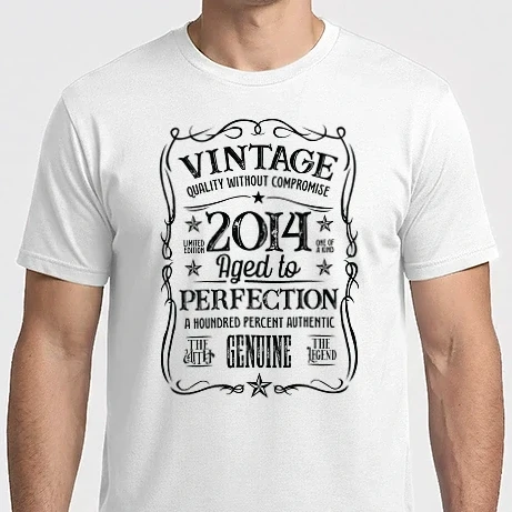 Férfi Imperial póló - Vintage perfection világos alap 10 2014