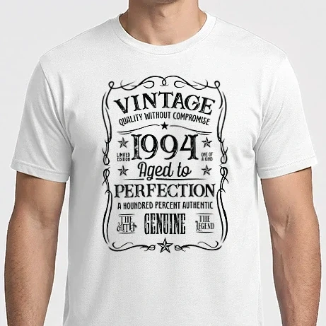Férfi Imperial póló - Vintage perfection világos alap 30 1994