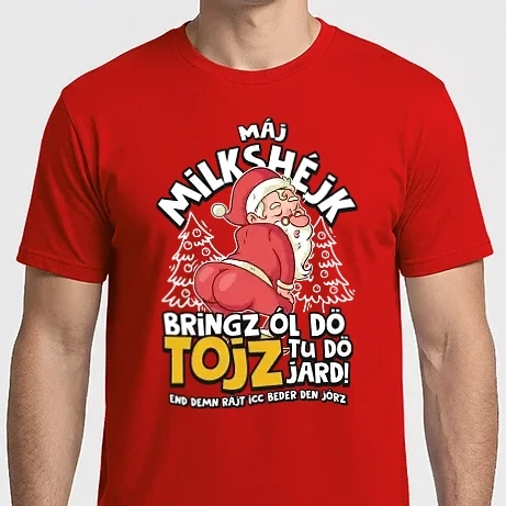 Férfi Imperial póló - Milkshéjk Mikulás