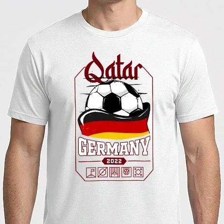 Férfi Imperial póló - Quatar team germany