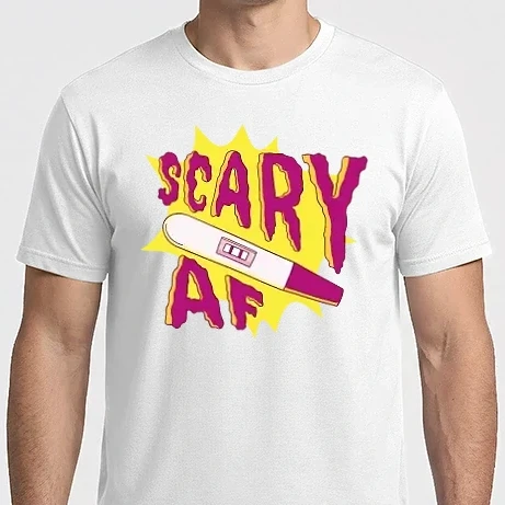 Férfi Imperial póló - Scary AF Terhességi teszt