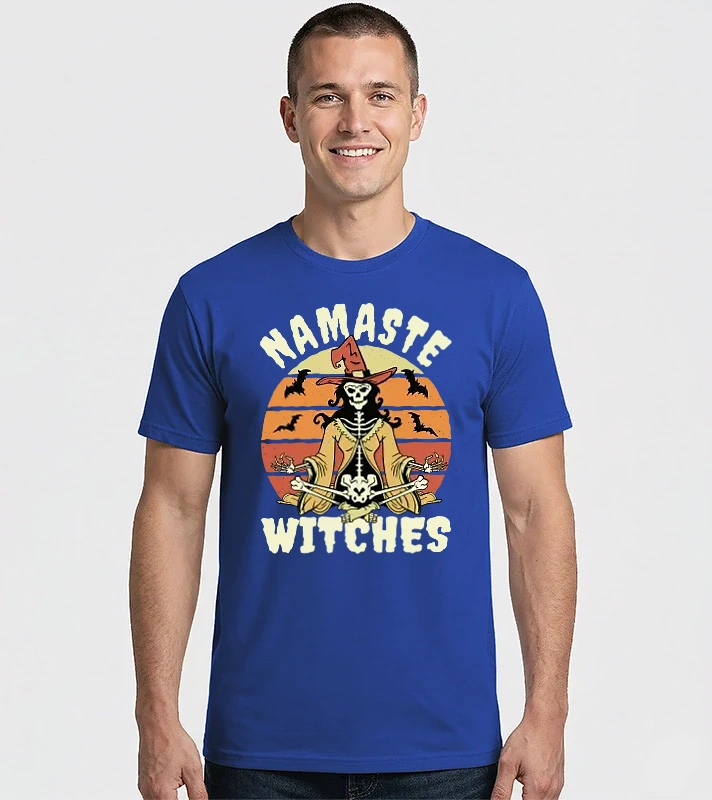 Namaste Witches Halloween – Férfi Imperial póló