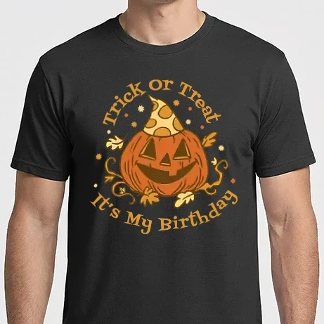 Férfi Imperial póló - Trick or Treat It's my Birthday Halloween