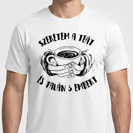 Férfi Imperial póló - szeretem a teát