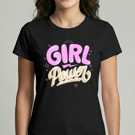 Női Imperial póló - Girl power