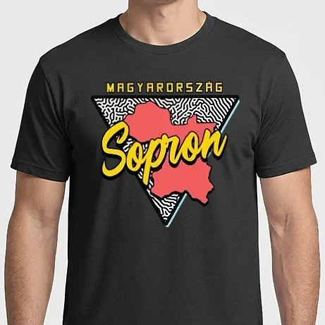 Férfi Imperial póló - Retro Sopron
