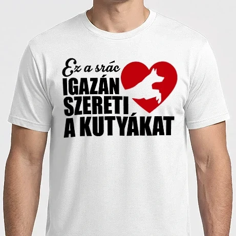 Férfi Imperial póló - Kutyás srác