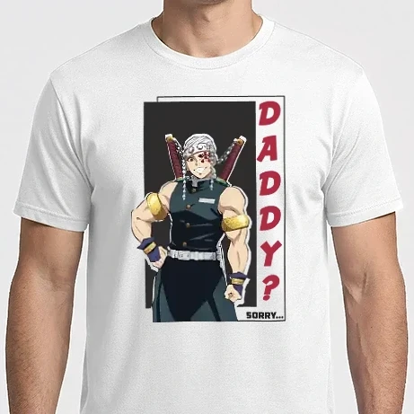 Férfi Imperial póló - Daddy-sorry-Tengen-fehérre