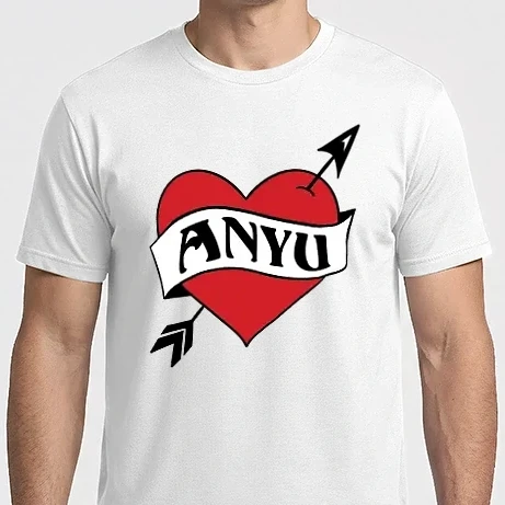 Férfi Imperial póló - Anyu retro szív
