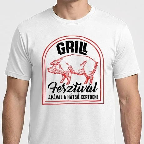 Férfi Imperial póló - Fesztivál malac grill