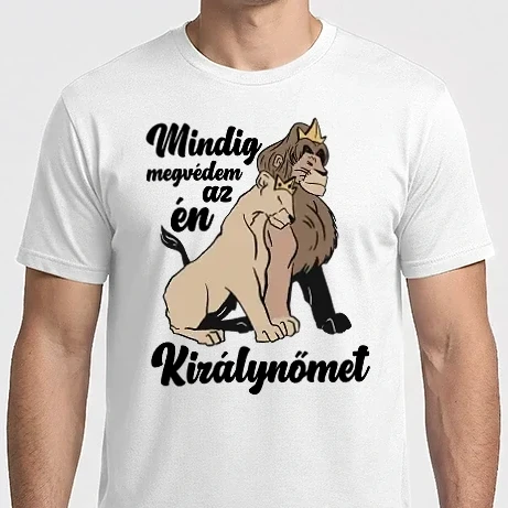 Férfi Imperial póló - Királyi pár király lght