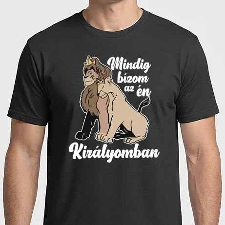 Férfi Imperial póló - Királyi pár királynő