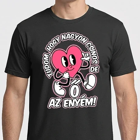 Férfi Imperial póló - Tudom hogy csinos de ő az enyém