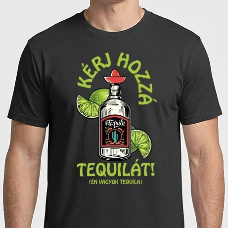 Férfi Imperial póló - Tequila és citrom tequila zöld