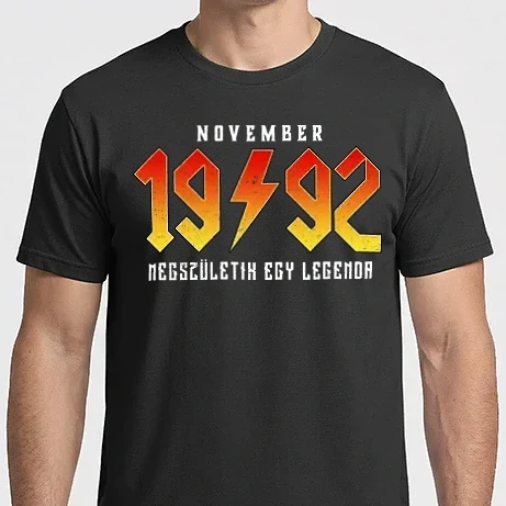 Férfi Imperial póló - 1992 November megszületik egy legenda