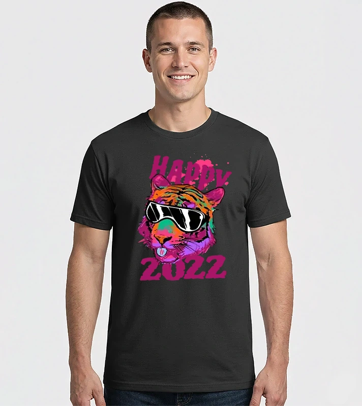 Happy 2022 tiger – Férfi Imperial póló