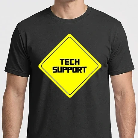 Férfi Imperial póló - tech support
